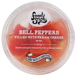 Food Snob Cherry Peppers Stuffed w Cheese 280gm