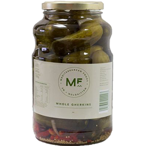 Gherkins Whole 2.65kg (Med Foods)