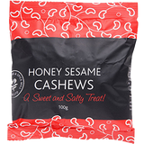 Herb & Spice Mill Honey Sesame Cashews 100gm