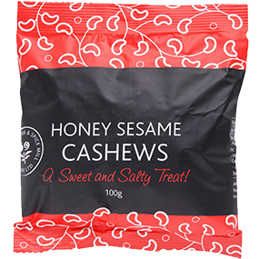 Honey Sesame Cashews 100gm