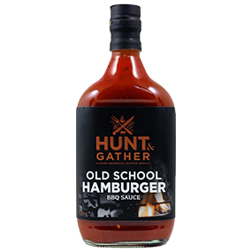 Old School Hamburger BBQ Sauce 375ml