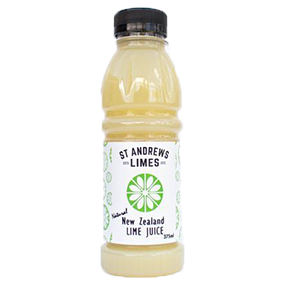 St Andrews Lime Juice NZ Natural 350ml