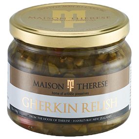 Maison Gherkin Relish 330gm