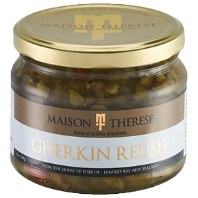 Maison Therese Gherkin Relish 330gm
