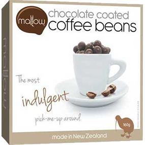 Mallow Chocolate Coffee Beans 160gm