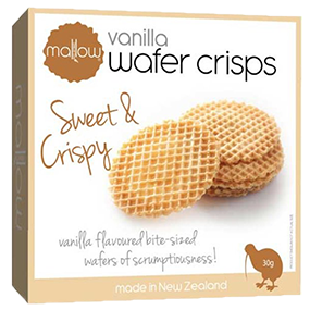 Mallow Vanilla Wafer Crisps 30gm