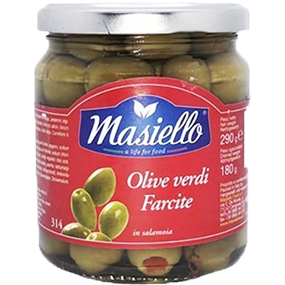 Olives Green Stuffed w/ Garlic 290gm