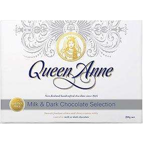Milk & Dark Chocolate Selection 200gm Queen Anne