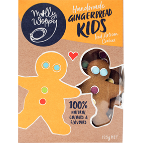 Molly Woppy Gingerbread Kids 125gm