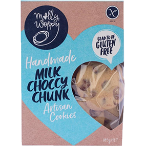 Molly Woppy Milk Choccy Chunk Cookies 185gm