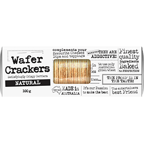 Wafer Crackers Natural 100gm