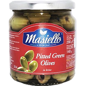 Olives Green Pitted 290gm