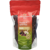 Olives Telegraph Rosemary & Garlic Pitted Kalamata 300gm