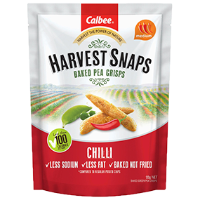 Harvest Snaps Pea Crisps Chilli 93gm