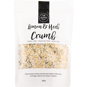 Lemon & Herb Crumb 200gm Bag
