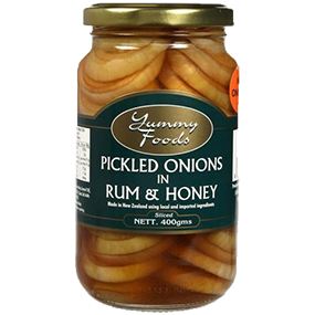 Yummy Foods Pickled Onions Sliced 700g