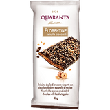 Quaranta Dark Choc & Hazelnut Florentine 40g