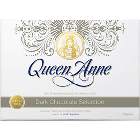 Dark Chocolate Selection 200gm Queen Anne