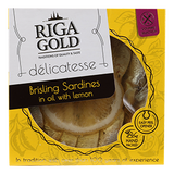 Brisling Sardines in Oil with Lemon 120gm