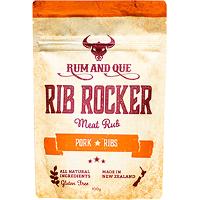 Rum and Que Rib Rocker Meat Rub 100gm