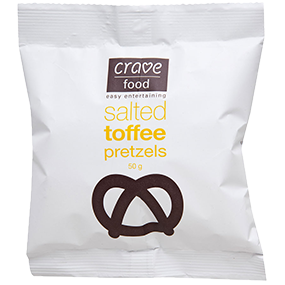 Salted Toffee Pretzels 50gm