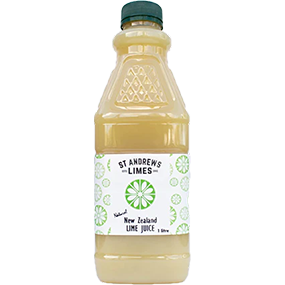 St Andrews Lime Juice NZ Natural 1000ml