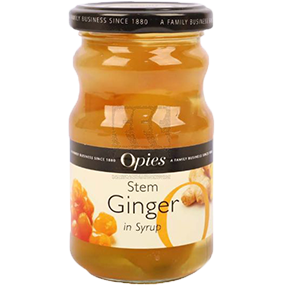 Opies Stem Ginger In Syrup 280gm