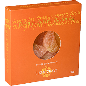 Sugar Crave Orange Spritz Gummies 100gm