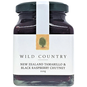Wild Country Tamarillo & Black Raspberry Chutney 210gm