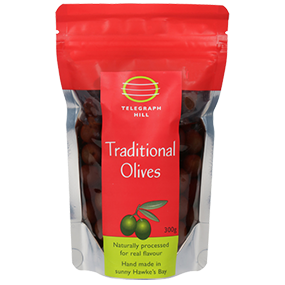 Telegraph Hill Traditional Olives 300gm