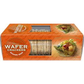 Wafer Cracker Sesame 100gm