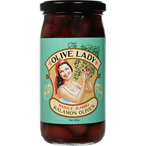 Whole Jumbo Kalamon Olives 360gm