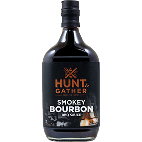Hunt & Gather Smokey Bourbon BBQ Sauce 375ml